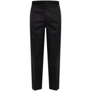 Zwarte Chino Broek Skater Stof Maison Margiela , Black , Heren