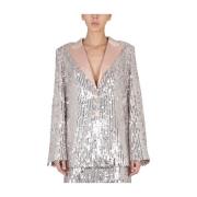 Sequined Blazer Rotate Birger Christensen , Gray , Dames