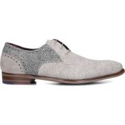 Grijze Elegante Schoenen Sfm-30361 Floris van Bommel , Gray , Heren