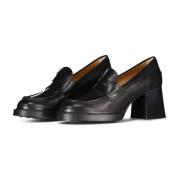 Klassieke loafers met hak Tod's , Black , Dames