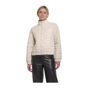 Gewatteerde bomberjack in berk Rino&Pelle , Beige , Dames