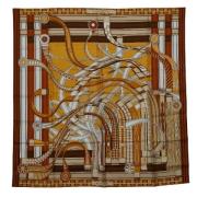 Pre-owned Canvas scarves Hermès Vintage , Multicolor , Dames