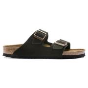 Bruine Herensandaal - Twee-Strap Wonder Birkenstock , Brown , Heren