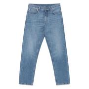 Blauwe Denim Jeans Klassieke Pasvorm Z Zegna , Blue , Heren