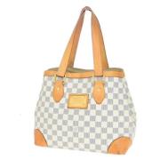 Pre-owned Canvas louis-vuitton-bags Louis Vuitton Vintage , White , Da...