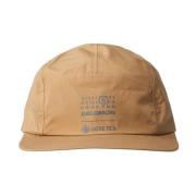 Logo Motif Baseball Cap MM6 Maison Margiela , Brown , Heren