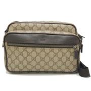 Pre-owned Canvas gucci-bags Gucci Vintage , Beige , Dames