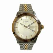 Pre-owned Glass watches Gucci Vintage , Yellow , Dames