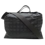 Pre-owned Canvas chanel-bags Chanel Vintage , Black , Dames