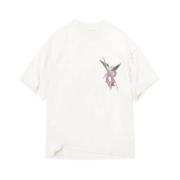 Oversized Archangel Katoenen T-shirt Represent , White , Heren