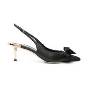 Elegante Slingback Pumps voor Vrouwen Elisabetta Franchi , Black , Dam...