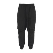 Zwarte Cargo Broek Lage Kruis Stijl Thom Krom , Black , Heren