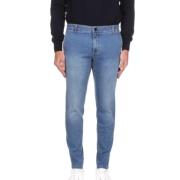 Heldere Blauwe Broek At.P.Co , Blue , Heren