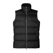 Herfst Puffer Vest Samsøe Samsøe , Black , Dames