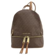 Pre-owned Canvas backpacks Michael Kors Pre-owned , Brown , Dames