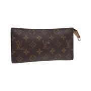 Pre-owned Canvas wallets Louis Vuitton Vintage , Brown , Dames