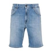 800Cc Casual Shorts voor Mannen Dondup , Blue , Heren