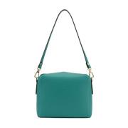 Tas | Schoudertas turquoise Pourchet Paris , Blue , Dames