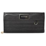 Pre-owned Leather wallets Chloé Pre-owned , Black , Dames