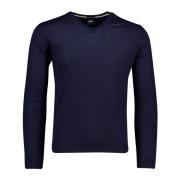 Donkerblauwe Trui Hugo Boss , Blue , Heren