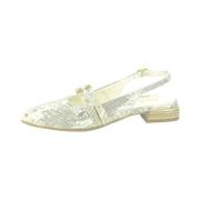 Grijs Print Dubbele Gesp Sandalen Mjus , Beige , Dames