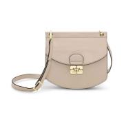 Kleine Crossbody Tas Ganni , Gray , Dames