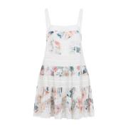 Bloemen Kant Mini Jurk Zimmermann , Multicolor , Dames