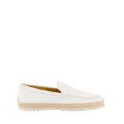 Rafia Mocassino Damesschoen Tod's , White , Dames