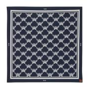 Bandana-sjaal met Lauretos-monogram MCM , Blue , Unisex