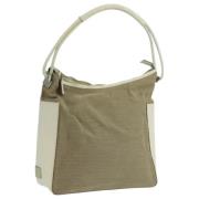 Pre-owned Canvas gucci-bags Gucci Vintage , Beige , Dames