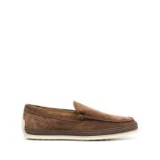 Bruine Omgekeerde Loafer Tod's , Brown , Heren