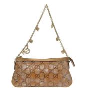 Pre-owned Canvas gucci-bags Gucci Vintage , Brown , Dames