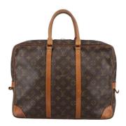 Pre-owned Canvas louis-vuitton-bags Louis Vuitton Vintage , Brown , Da...