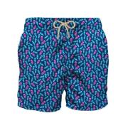 Mannen Jellyfish Print Zwembroek MC2 Saint Barth , Multicolor , Heren