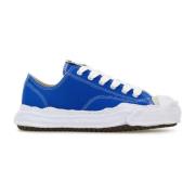 Blauwe Canvas Sneakers Mihara Yasuhiro , Blue , Heren