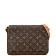 Pre-owned Canvas louis-vuitton-bags Louis Vuitton Vintage , Brown , Da...