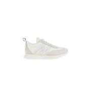 Off-white Pacey sneakers van nylon en suède Moncler , Gray , Dames