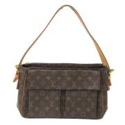 Pre-owned Canvas louis-vuitton-bags Louis Vuitton Vintage , Brown , Da...