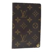 Pre-owned Canvas wallets Louis Vuitton Vintage , Brown , Dames