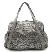 Pre-owned Canvas totes Chanel Vintage , Gray , Dames