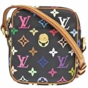 Pre-owned Canvas louis-vuitton-bags Louis Vuitton Vintage , Black , Da...