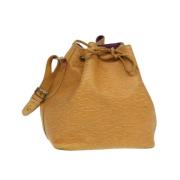 Pre-owned Leather louis-vuitton-bags Louis Vuitton Vintage , Yellow , ...