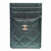 Pre-owned Leather home-office Chanel Vintage , Black , Dames