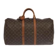 Pre-owned Canvas louis-vuitton-bags Louis Vuitton Vintage , Brown , Da...