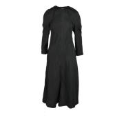 Zijde Blend Damesjurk Jil Sander , Black , Dames