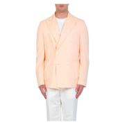 Pastel Double-Breast Blazer Circolo 1901 , Pink , Heren