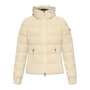 Donsjack Ivoire Moncler , Beige , Dames