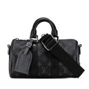 Pre-owned Canvas louis-vuitton-bags Louis Vuitton Vintage , Black , Da...