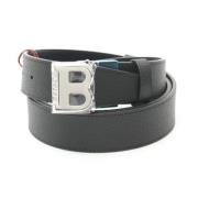 Pre-owned Leather belts Bally Pre-owned , Black , Heren