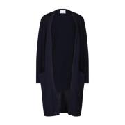 Cashmere Cardigan voor Comfort en Stijl Allude , Blue , Dames